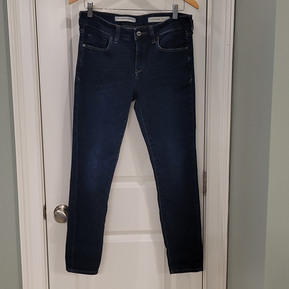 Anthropologie Pilcro And The Letterpress Mid-Rise Skinny Jeans - Size 29 - Picture 3 of 8